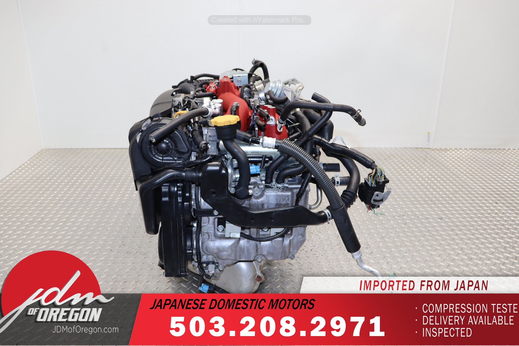 JDM 08-21 SUBARU WRX STI ENGINE JDM EJ257 2.5L TURBO AVCS EJ25 V10 ENGINE