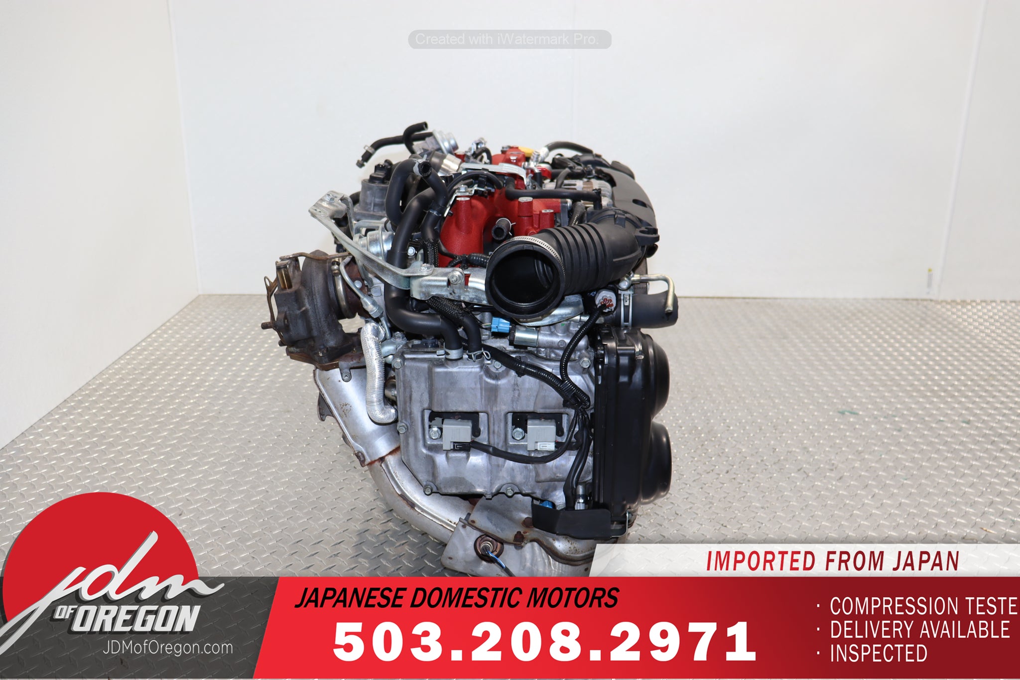 JDM 08-21 SUBARU WRX STI ENGINE JDM EJ257 2.5L TURBO AVCS EJ25 V10 ENGINE