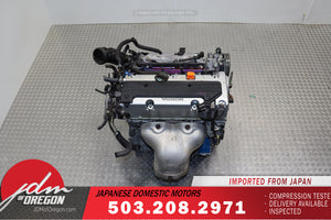 JDM K24A RBB-3 HIGH COMP 2.4L MOTOR 3-LOBE HONDA 04-08 ACURA TSX ENGINE