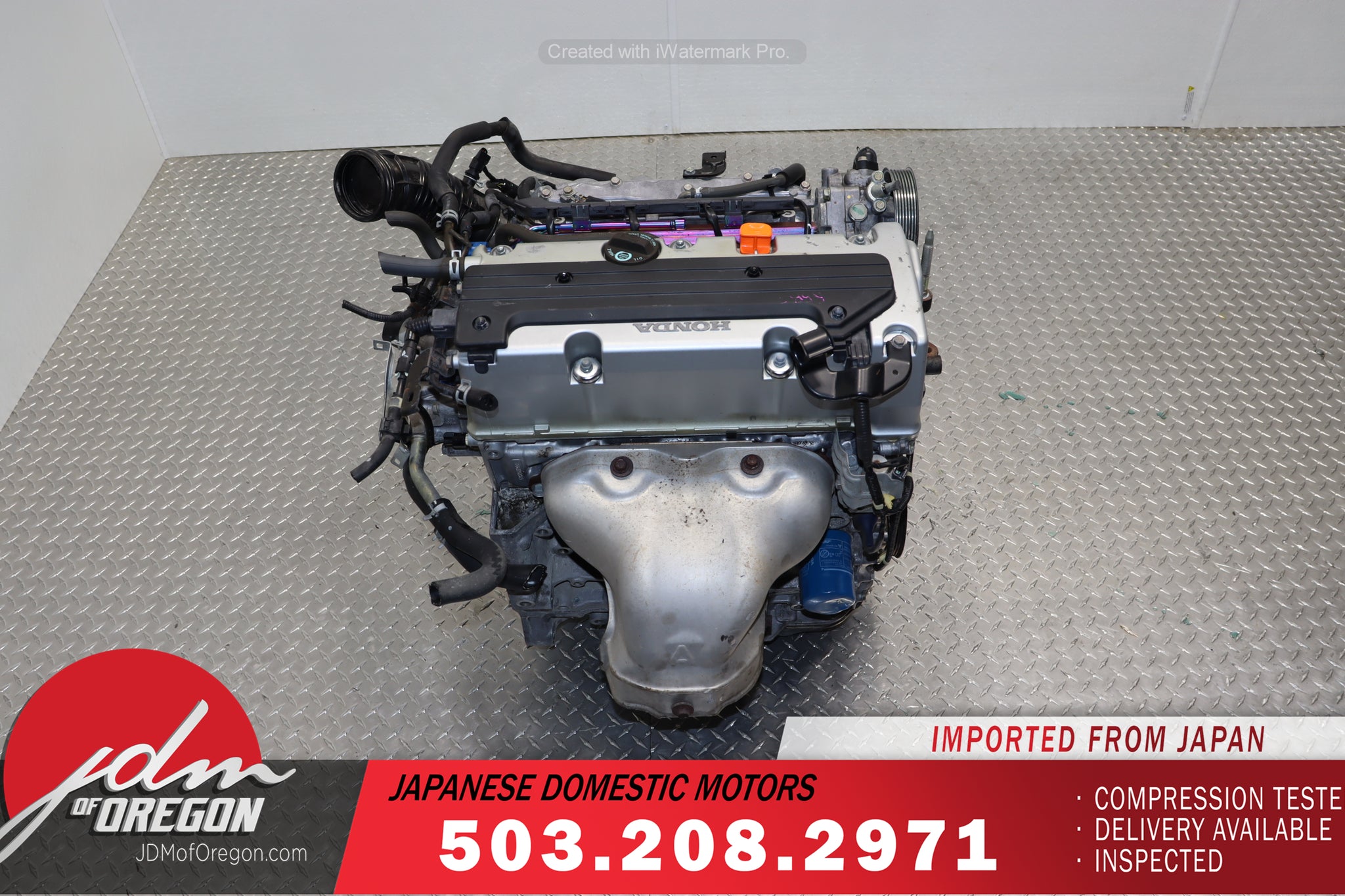 JDM K24A RBB-3 HIGH COMP 2.4L MOTOR 3-LOBE HONDA 04-08 ACURA TSX ENGINE