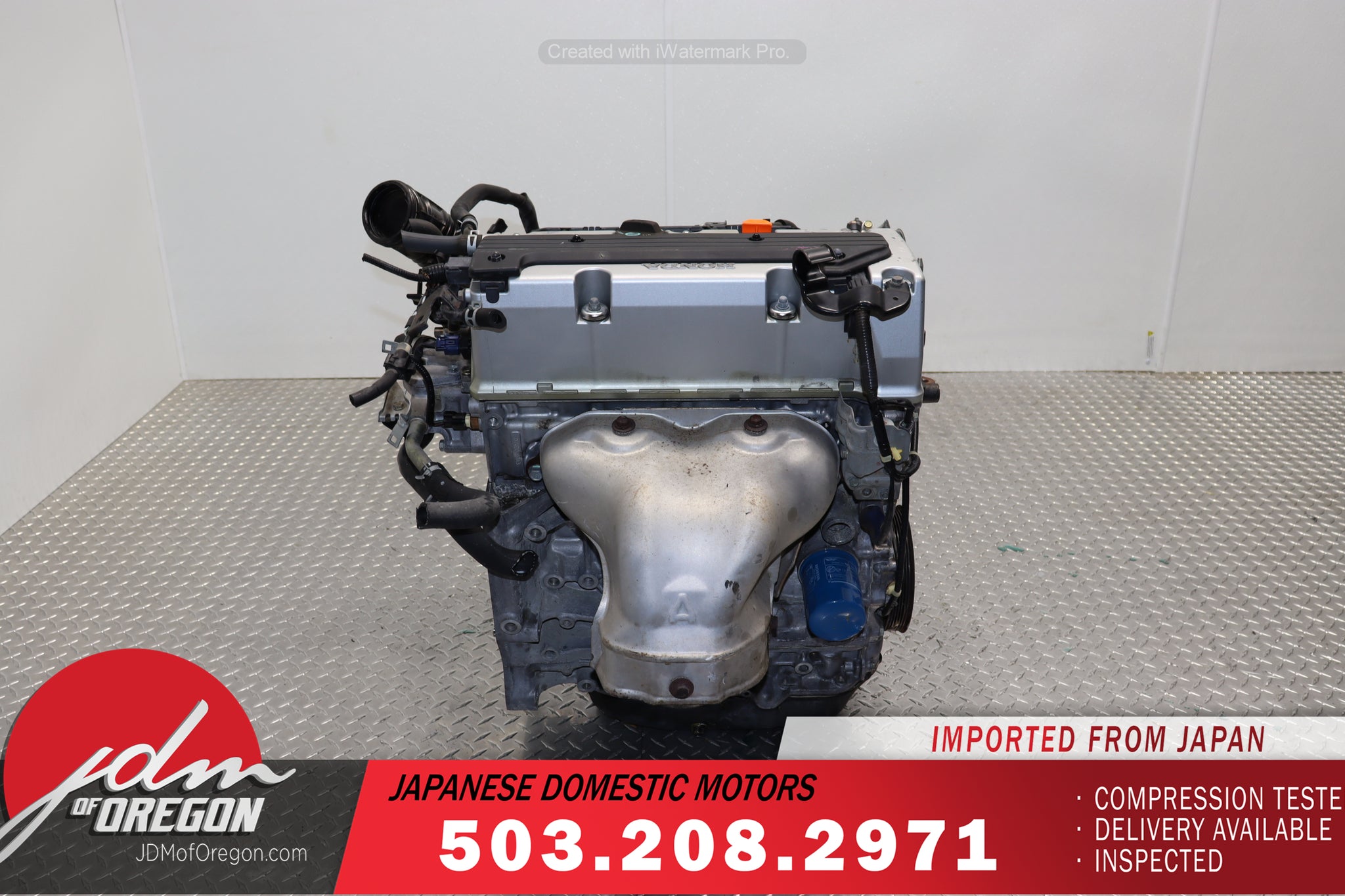 JDM K24A RBB-3 HIGH COMP 2.4L MOTOR 3-LOBE HONDA 04-08 ACURA TSX ENGINE