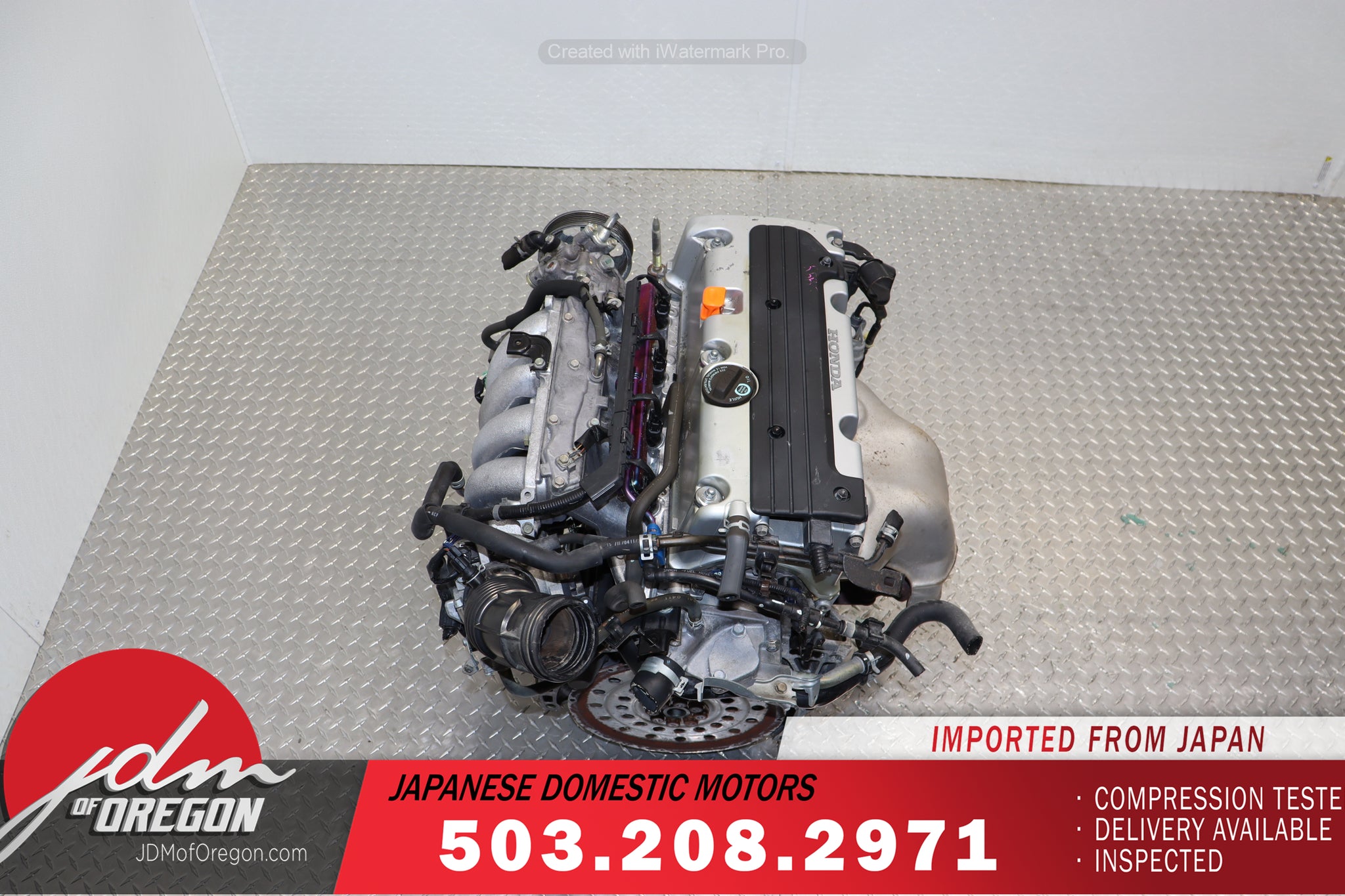 JDM K24A RBB-3 HIGH COMP 2.4L MOTOR 3-LOBE HONDA 04-08 ACURA TSX ENGINE