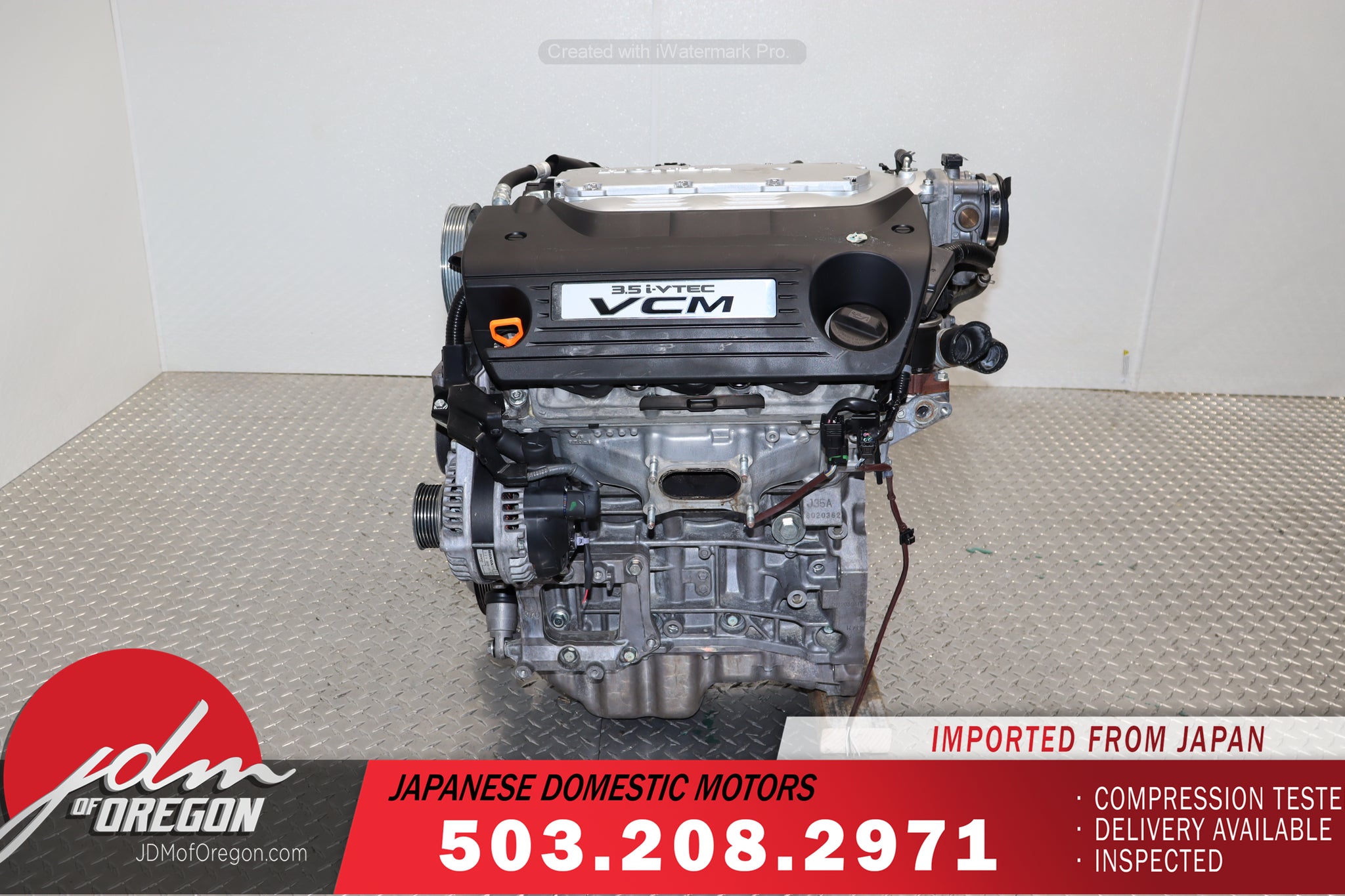 JDM HONDA ACCORD 08-12 , ODYSSEY 08-10, PILOT 09-14 V6 J35A 3.5L VCM ENGINE