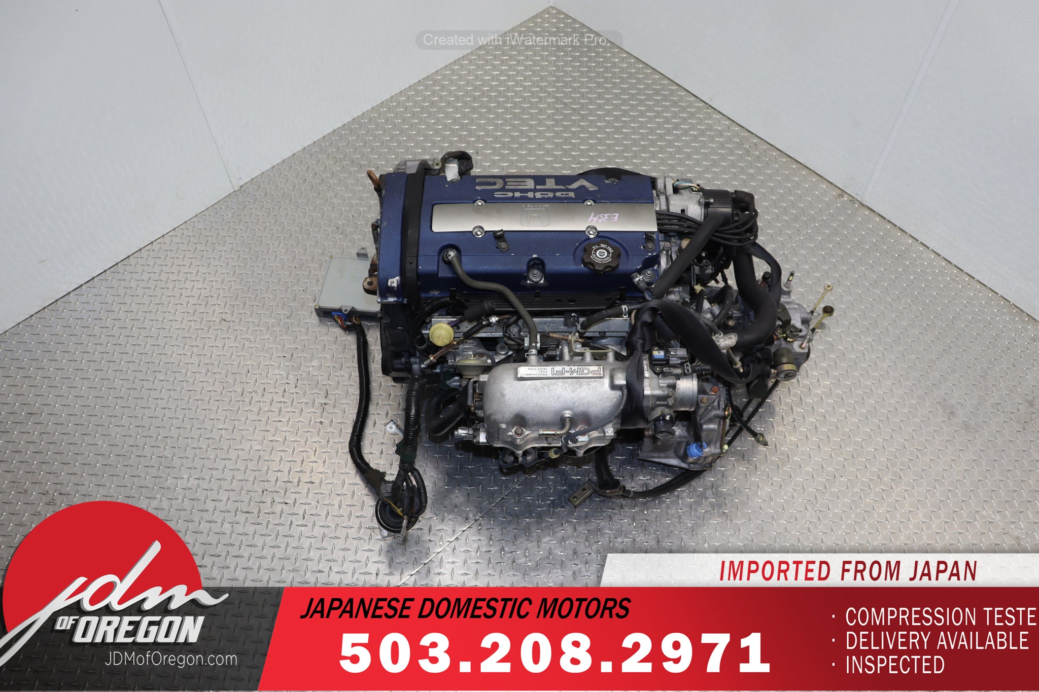 JDM 1997-2001 HONDA PRELUDE 2.0L F20B DOHC VTEC ENGINE & 5-SPEED LSD MANUAL TRANS.