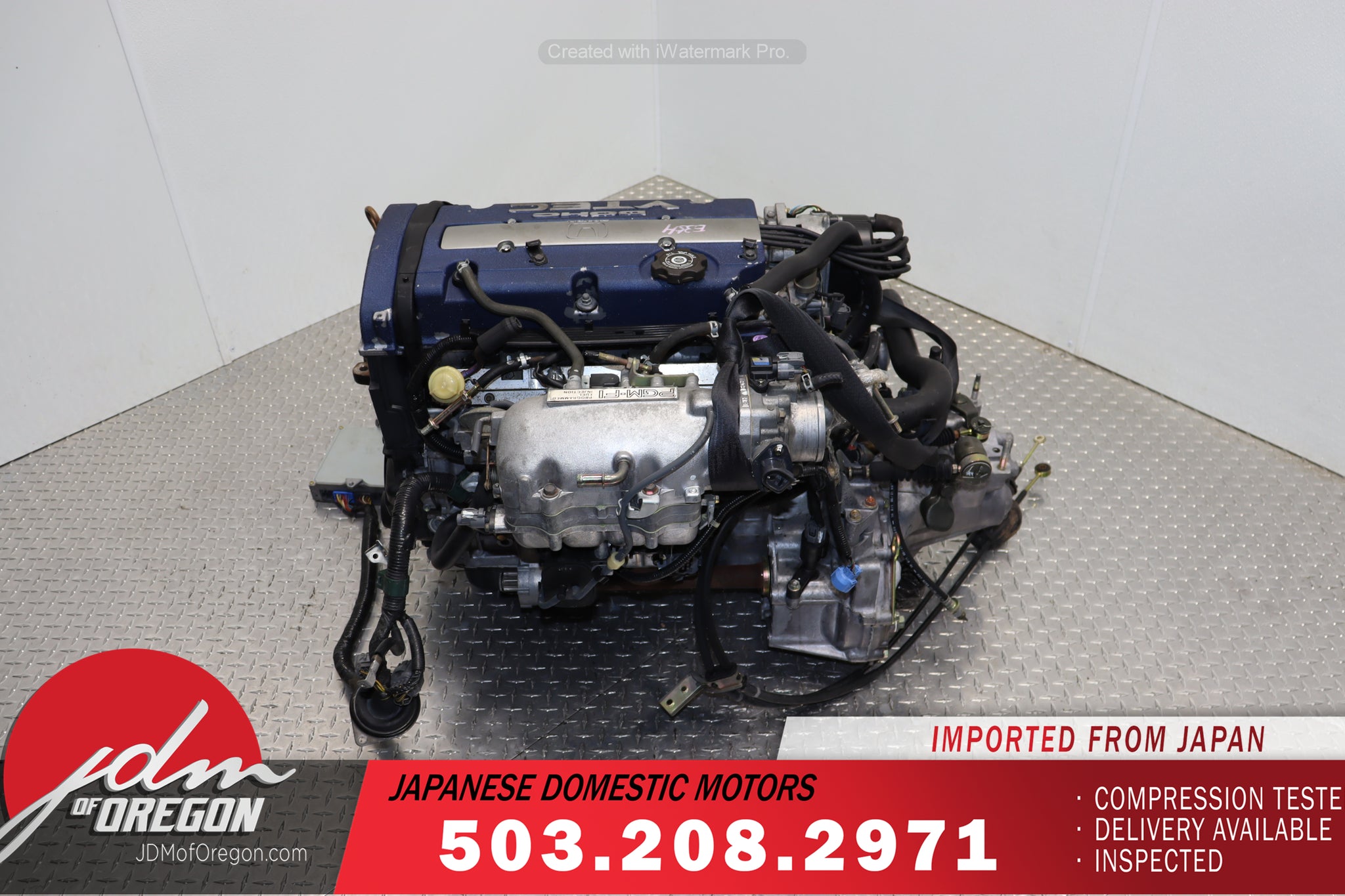 JDM 1997-2001 HONDA PRELUDE 2.0L F20B DOHC VTEC ENGINE & 5-SPEED LSD MANUAL TRANS.