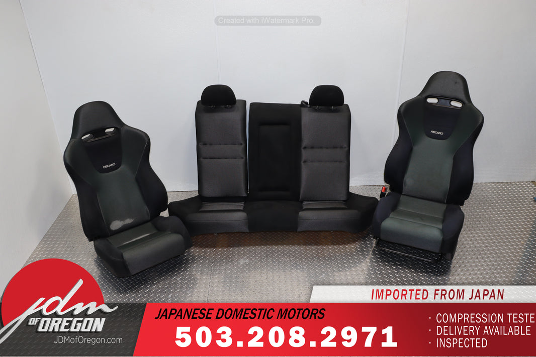 Honda Accord CL7 Euro R OEM Seat Set (Front & Rear)