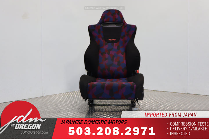 Honda Accord CL7 Euro R Recaro Purple Confetti Seat