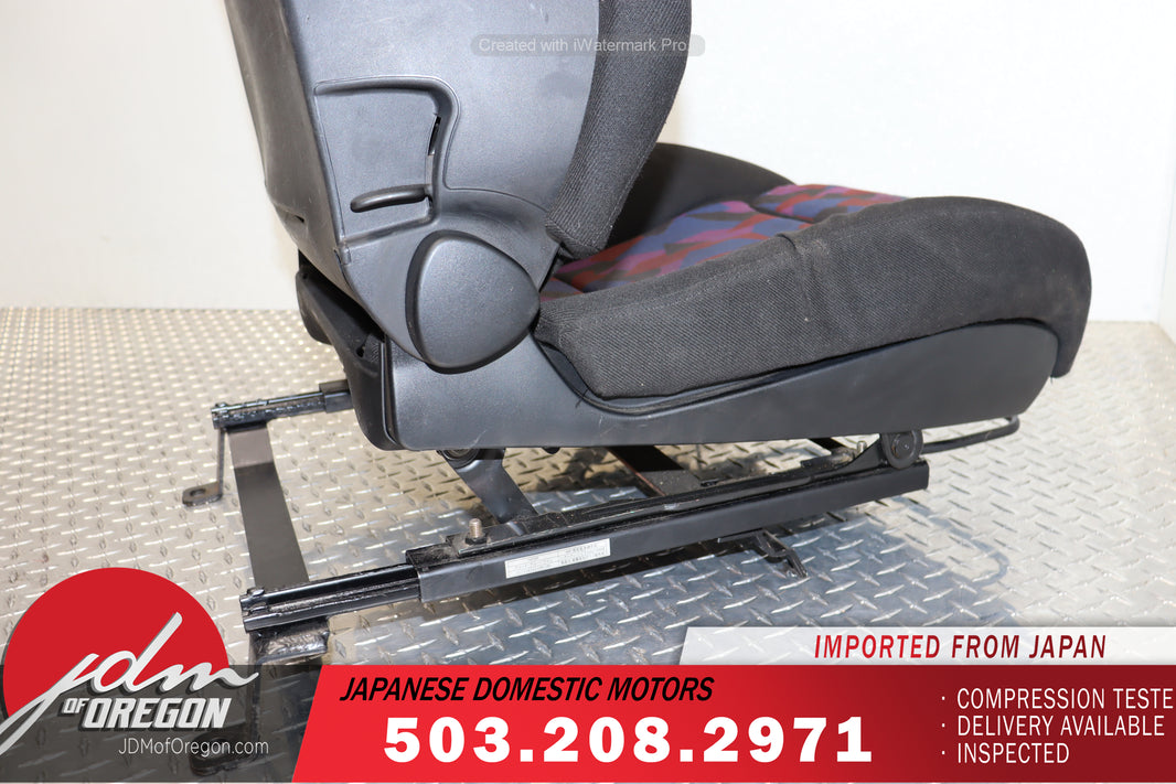 Honda Accord CL7 Euro R Recaro Purple Confetti Seat
