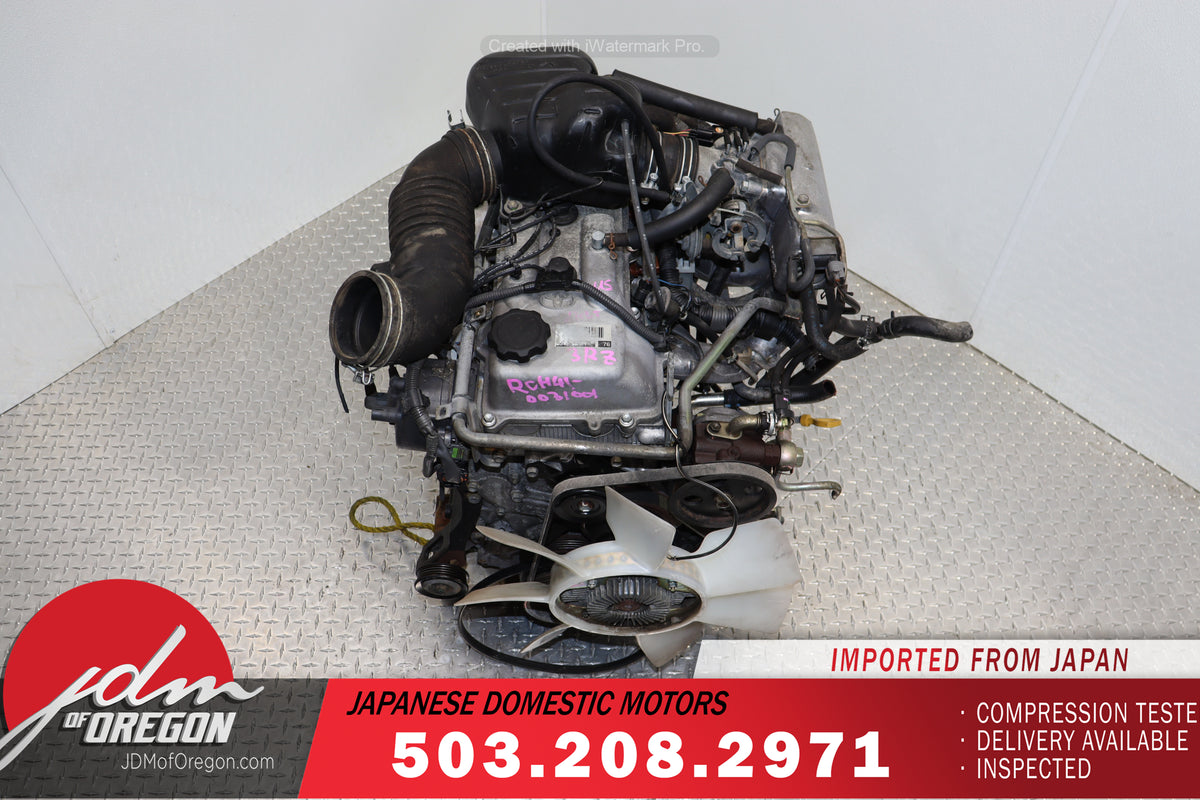 1995–1996 Toyota Tacoma 2.7L 4-Cylinder 3RZ-FE Engine Assembly | 4-Port Distributor