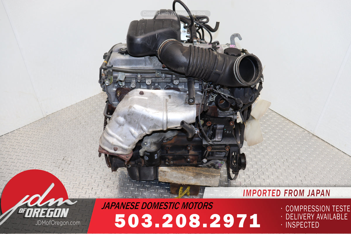 1995–1996 Toyota Tacoma 2.7L 4-Cylinder 3RZ-FE Engine Assembly | 4-Port Distributor