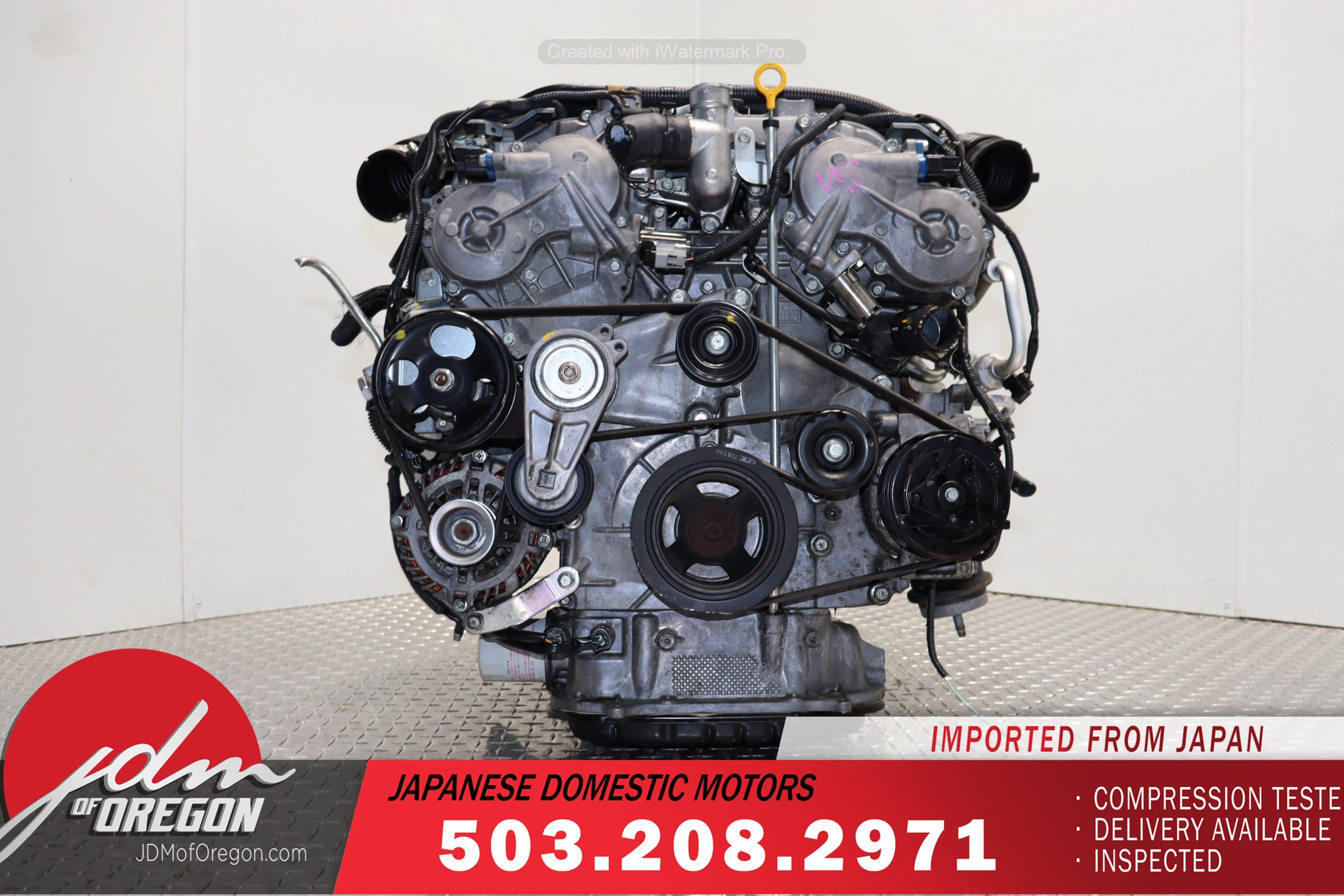 JDM 07-09 NISSAN 350Z 07-08 INFINITI G35 VQ35HR 3.5L V6 RWD ENGINE VQ35 High Rev MOTOR