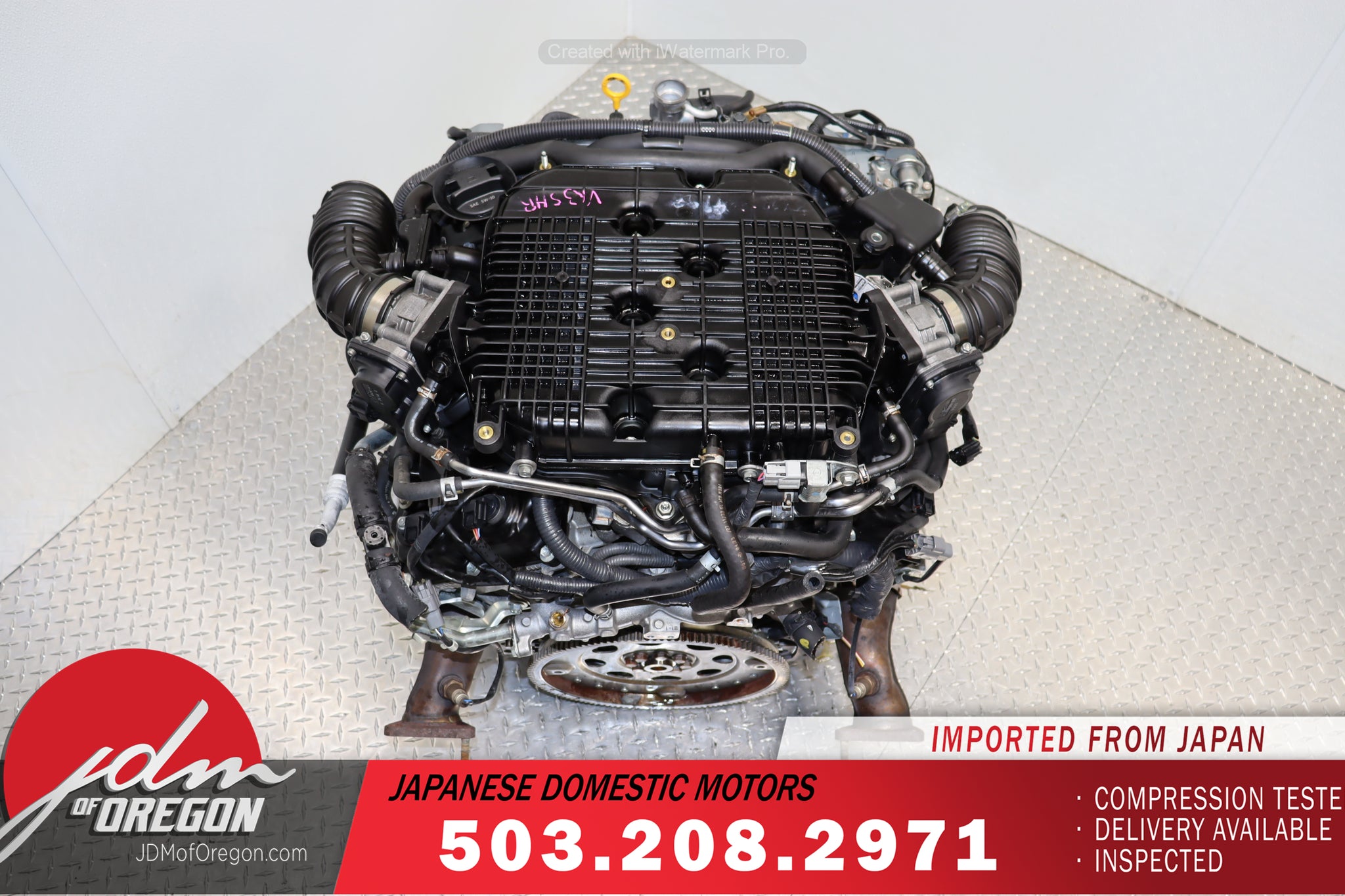 JDM 07-09 NISSAN 350Z 07-08 INFINITI G35 VQ35HR 3.5L V6 RWD ENGINE VQ35 High Rev MOTOR