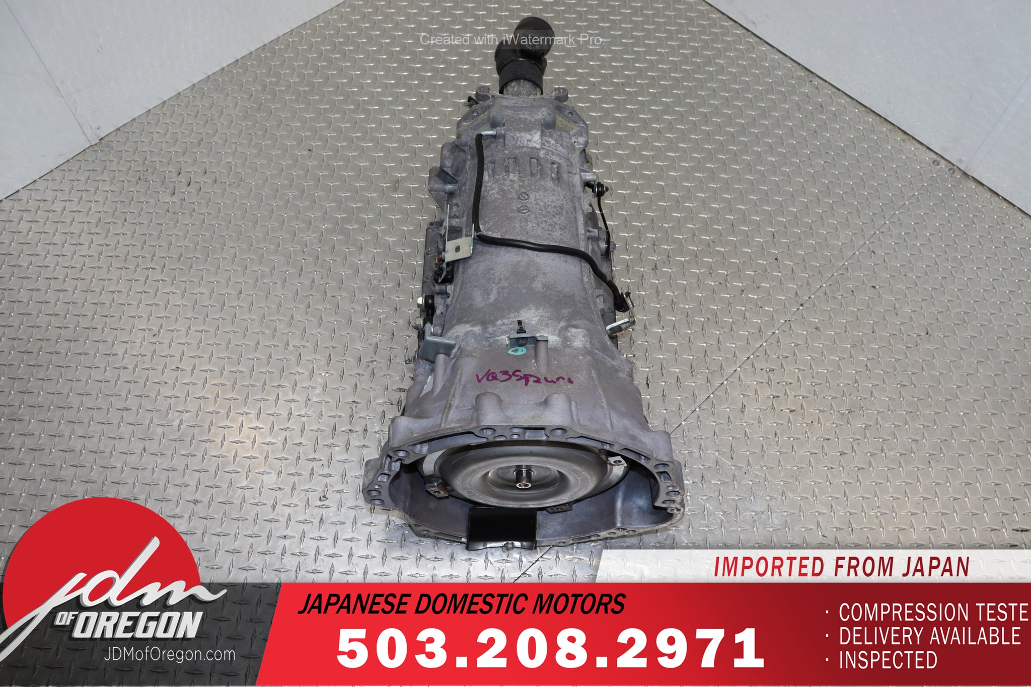 JDM VQ35DE 2003 - 2006 NISSAN 350Z INFINITI G35 3.5L V6 AUTOMATIC RWD TRANSMISSION 1 PLUG