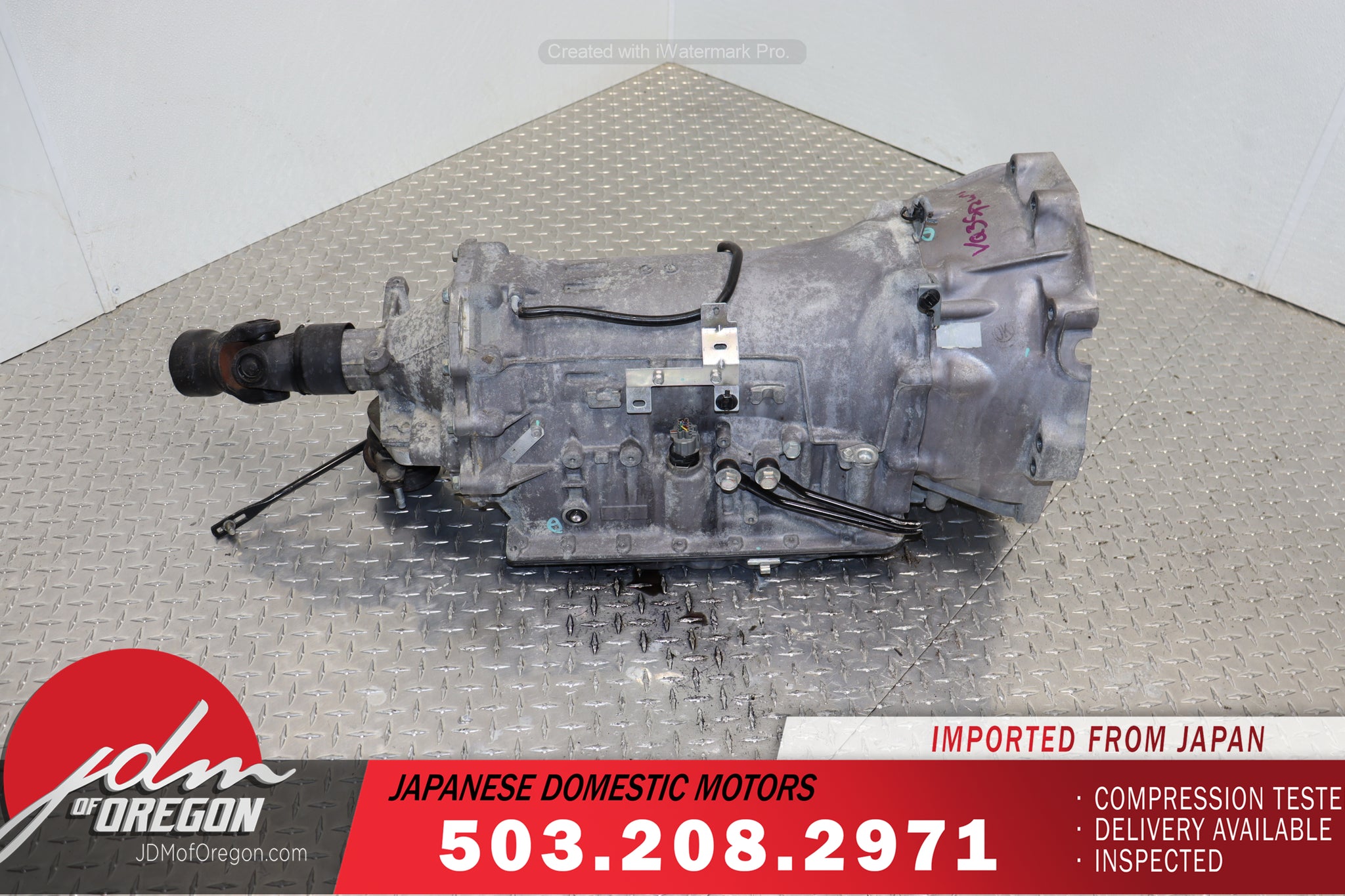 JDM VQ35DE 2003 - 2006 NISSAN 350Z INFINITI G35 3.5L V6 AUTOMATIC RWD TRANSMISSION 1 PLUG