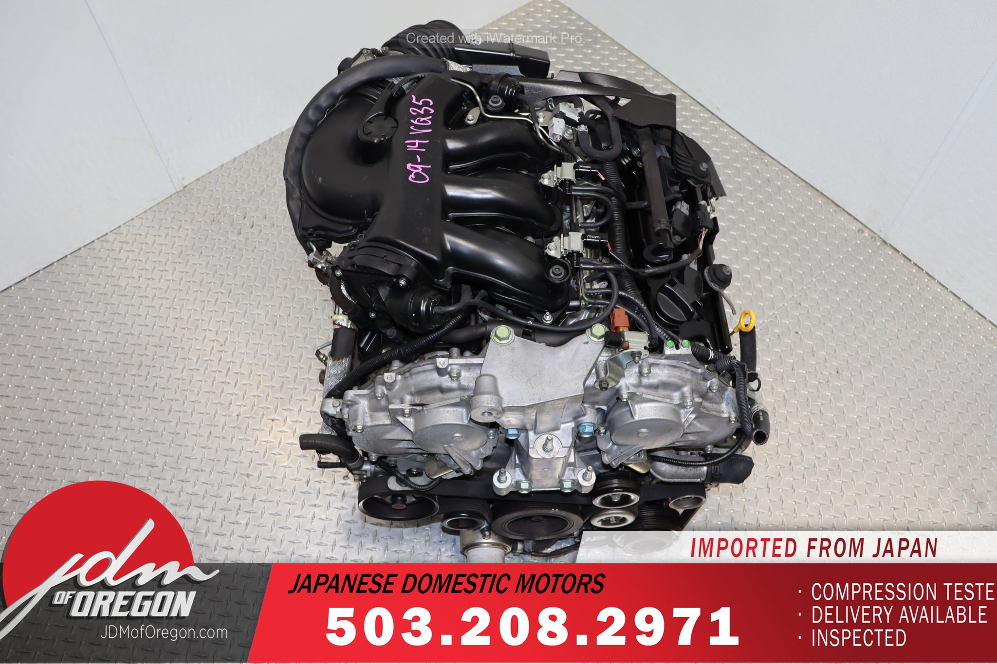 JDM VQ35DE MOTOR 2009 - 2014 NISSAN MURANO 3.5L V6 ENGINE