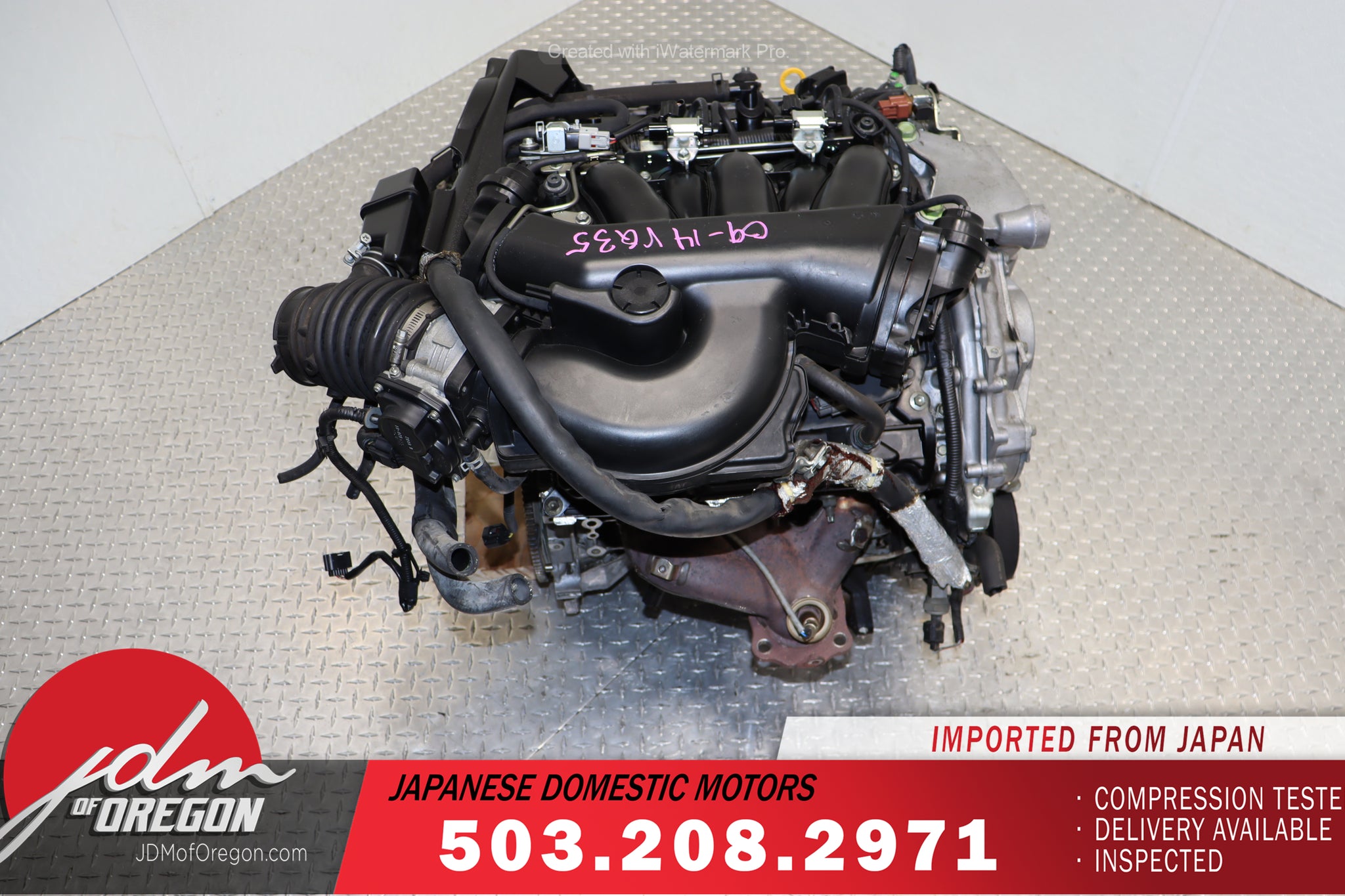 JDM VQ35DE MOTOR 2009 - 2014 NISSAN MURANO 3.5L V6 ENGINE