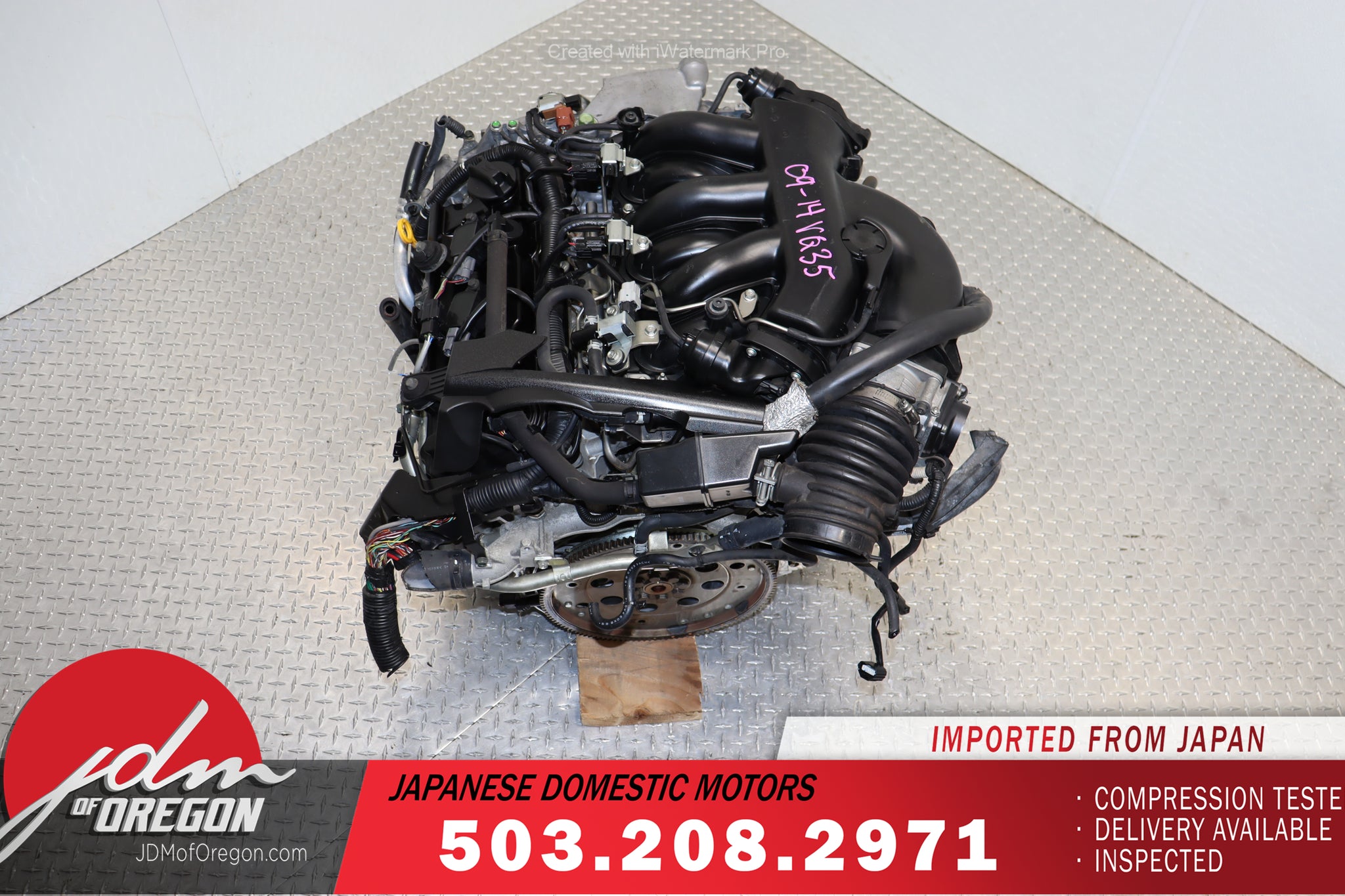 JDM VQ35DE MOTOR 2009 - 2014 NISSAN MURANO 3.5L V6 ENGINE