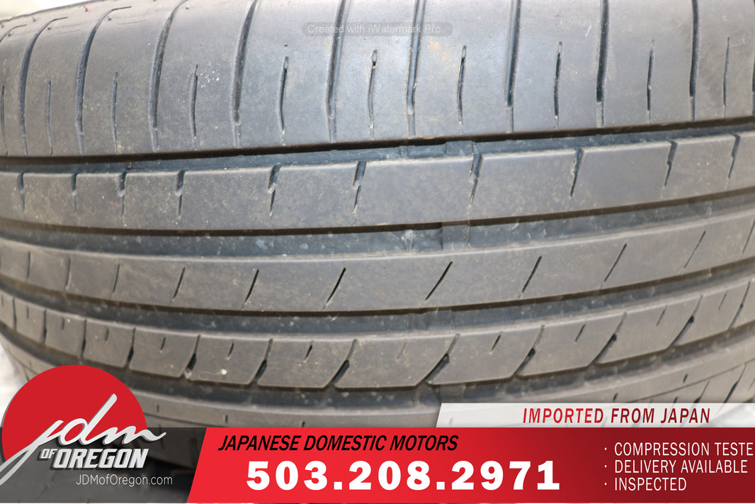 “JDM 5Zigen Fireball 17x7 + Offset 5x114.3 Wheels with 215/45R17 Kenda Tires – Set of 4