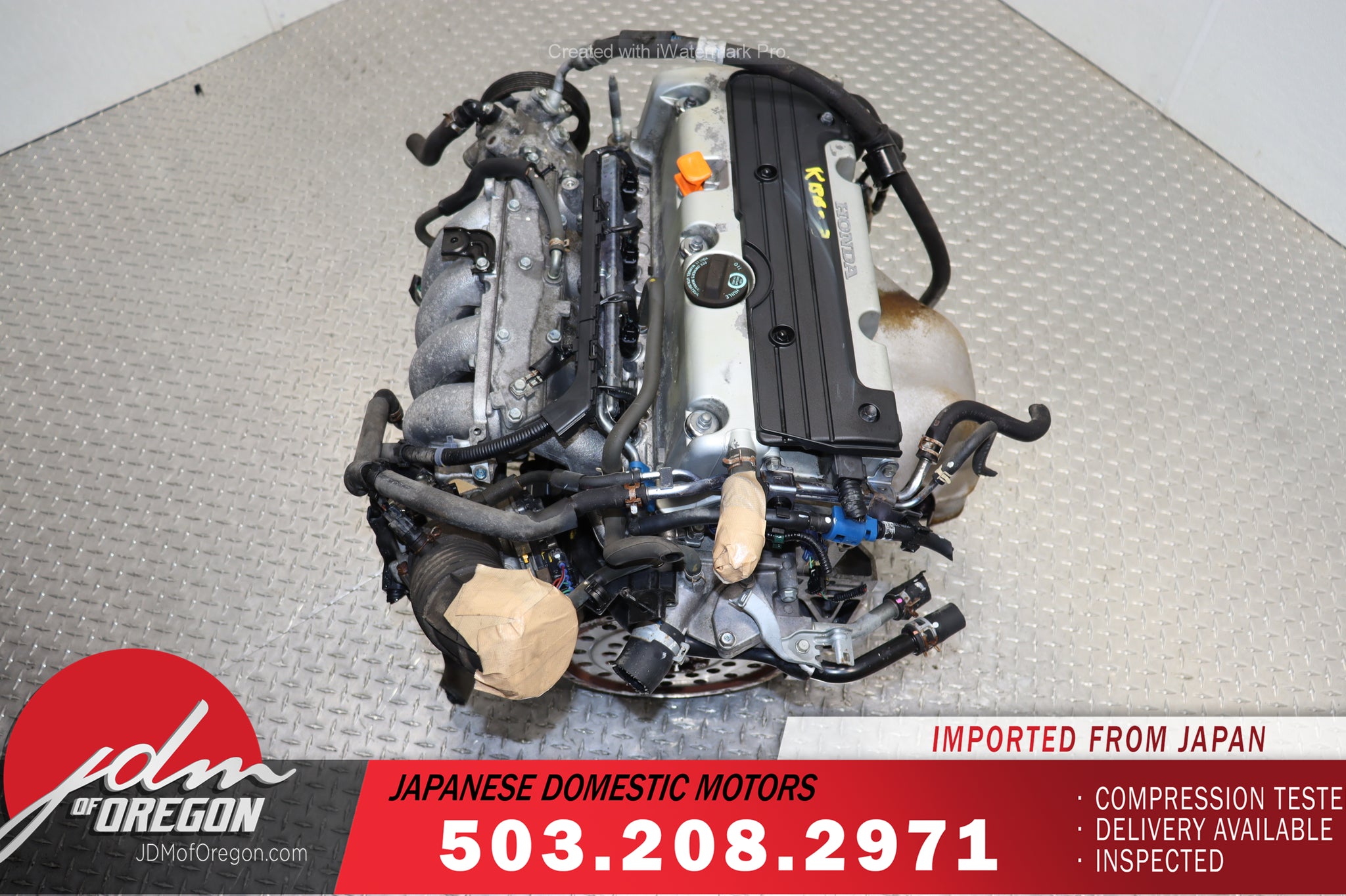 JDM K24A RBB-3 ENGINE 2004 - 2008 ACURA TSX 2.4L DOHC I-VTEC HIGH COMP 3-LOBE MOTOR