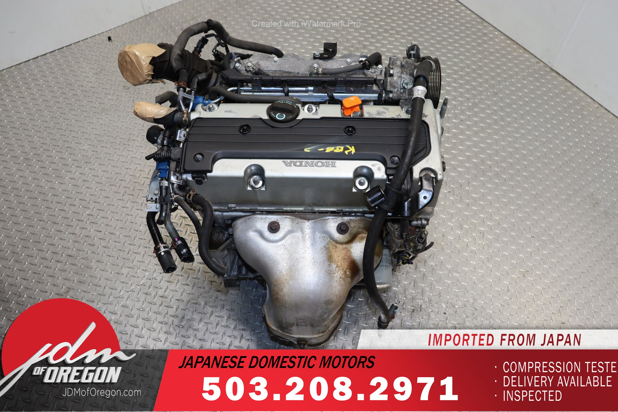 JDM K24A RBB-3 ENGINE 2004 - 2008 ACURA TSX 2.4L DOHC I-VTEC HIGH COMP 3-LOBE MOTOR