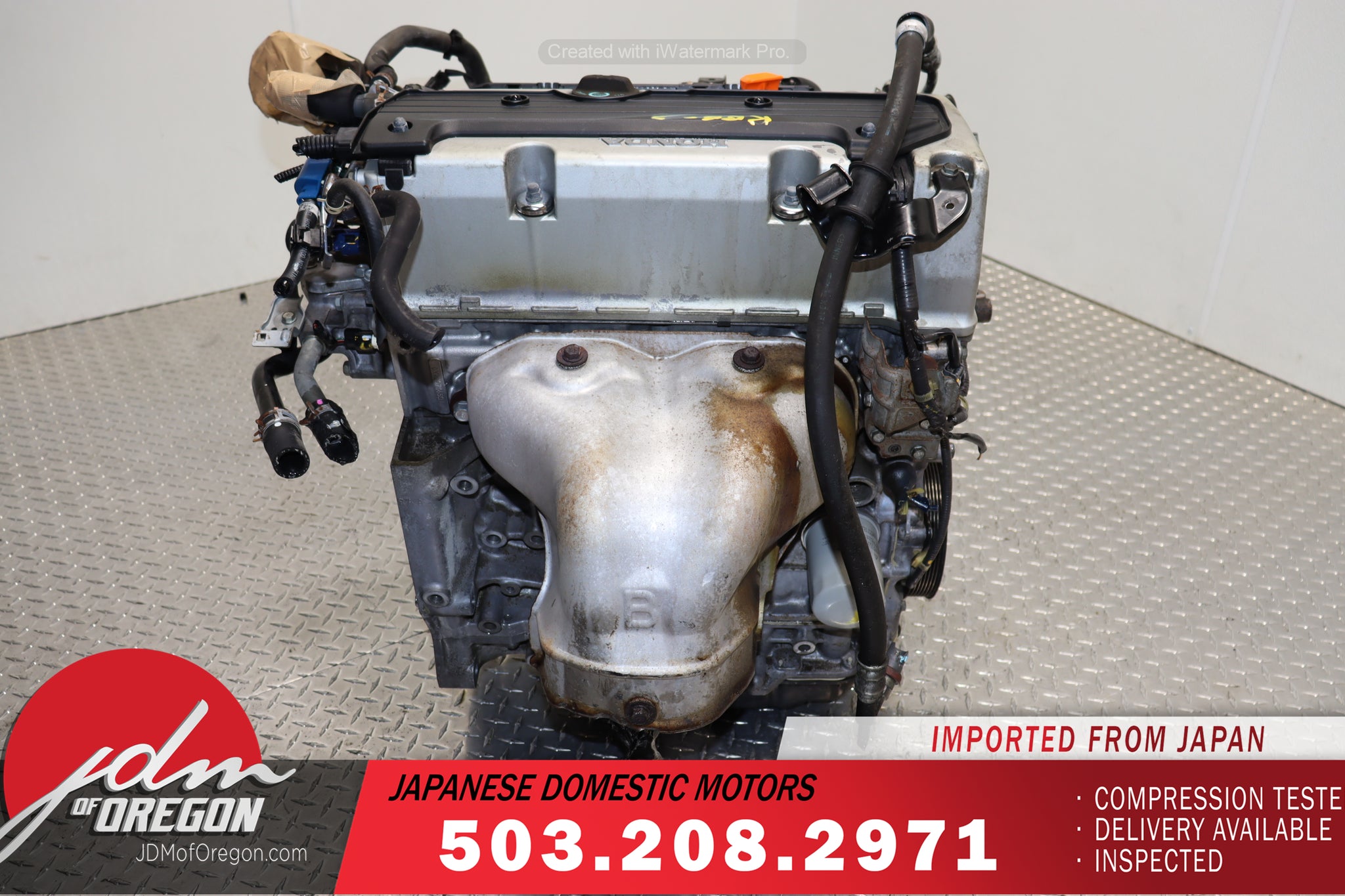 JDM K24A RBB-3 ENGINE 2004 - 2008 ACURA TSX 2.4L DOHC I-VTEC HIGH COMP 3-LOBE MOTOR