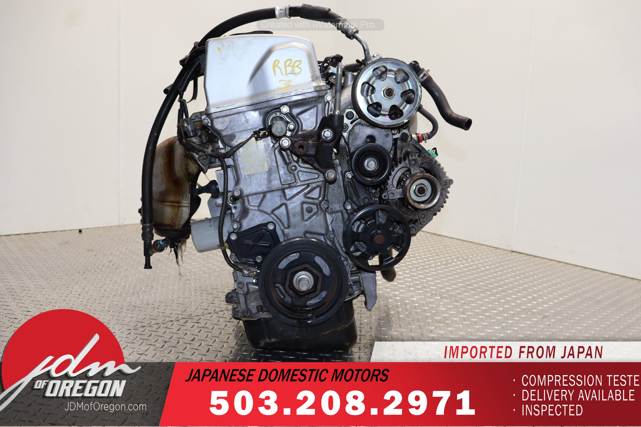 JDM K24A RBB-3 ENGINE 2004 - 2008 ACURA TSX 2.4L DOHC I-VTEC HIGH COMP 3-LOBE MOTOR