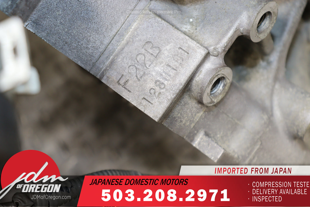 1998-2002 Honda Accord Prelude Engine| JDM F22B 2.2L DOHC Non-VTEC