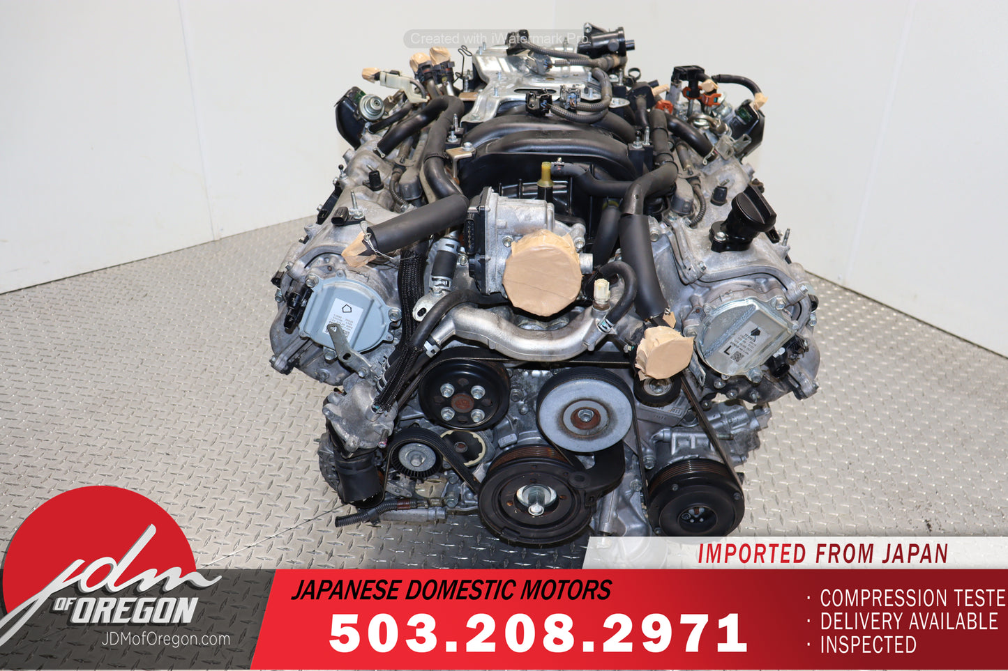 2007–2017 Lexus LS460 OEM Engine 1UR-FSE 4.6L V8 JDM