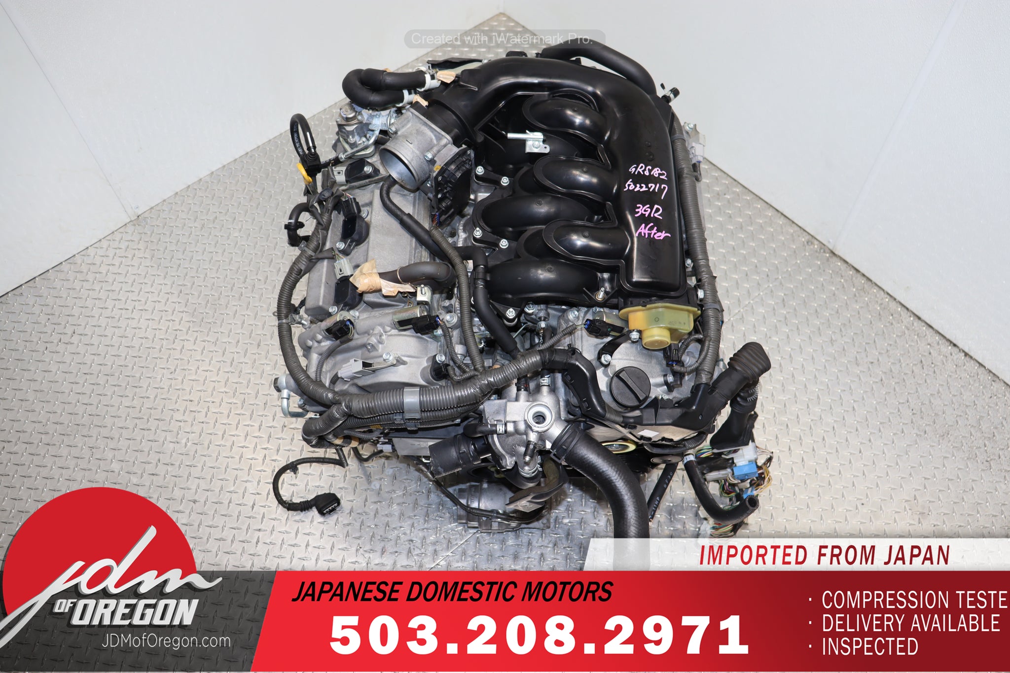 JDM 2005-2006 3GR-FE TOYOTA LEXUS GS300 V6 Engine 3.0L