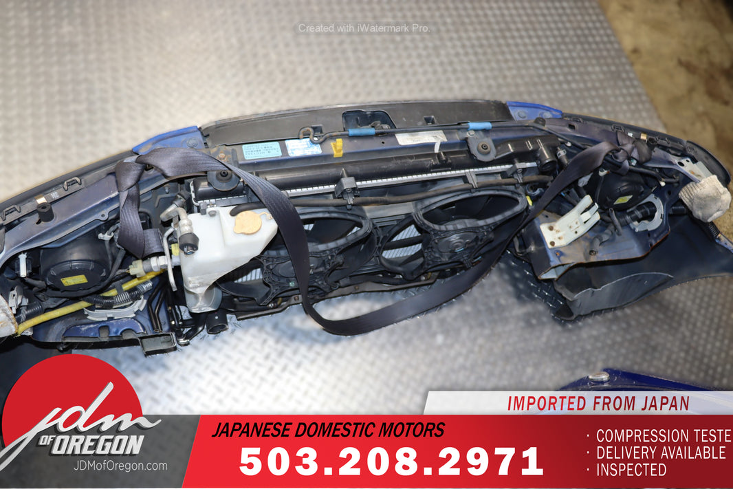 JDM 2003 2004 2005 SUBARU FORESTER XT (SG5) COMPLETE BLUE FRONT END NOSE CUT CONVERSION