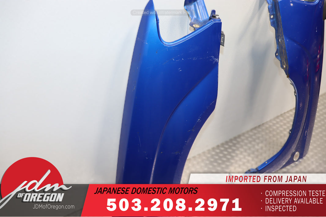 JDM 2003 2004 2005 SUBARU FORESTER XT (SG5) COMPLETE BLUE FRONT END NOSE CUT CONVERSION