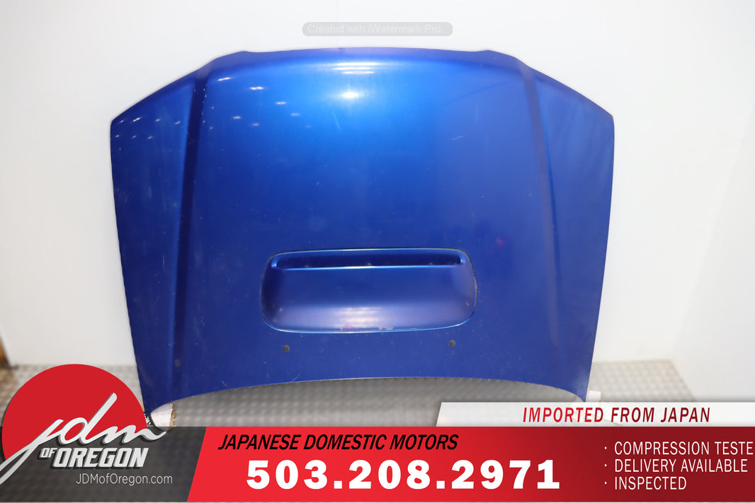 JDM 2003 2004 2005 SUBARU FORESTER XT (SG5) COMPLETE BLUE FRONT END NOSE CUT CONVERSION