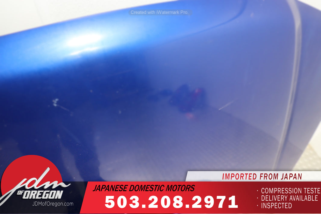 JDM 2003 2004 2005 SUBARU FORESTER XT (SG5) COMPLETE BLUE FRONT END NOSE CUT CONVERSION