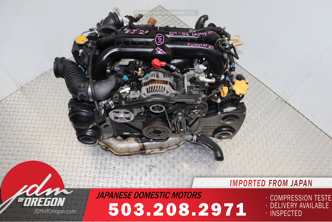 (2004–2006) Subaru Forester XT Turbo Engine 2.0L EJ20X – EJ255 Replacement JDM