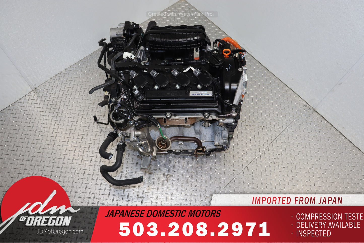 (2019-2022) Honda Insight Hybrid Engine JDM LEB-MMD for 1.5L DOHC I4 Earth Dreams