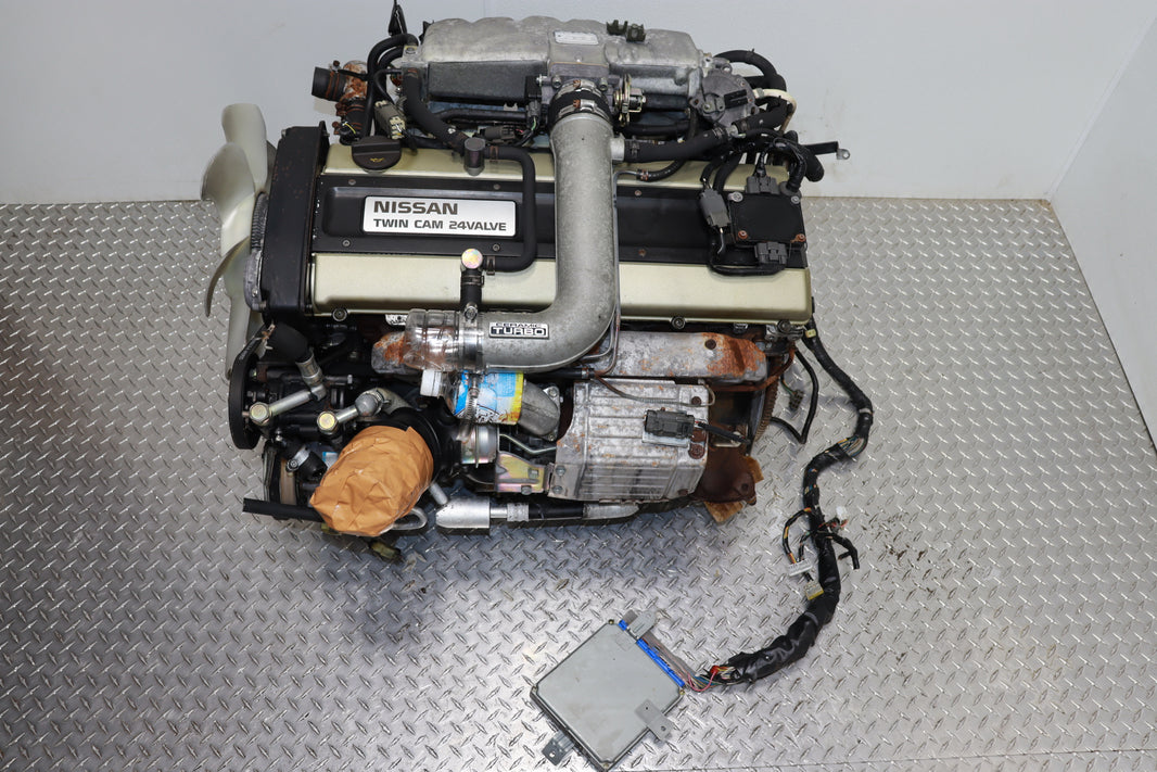 JDM RB20DET MOTOR NISSAN SKYLINE R32 GTS 2.0L TURBO ENGINE WIRING HARNESS ECU