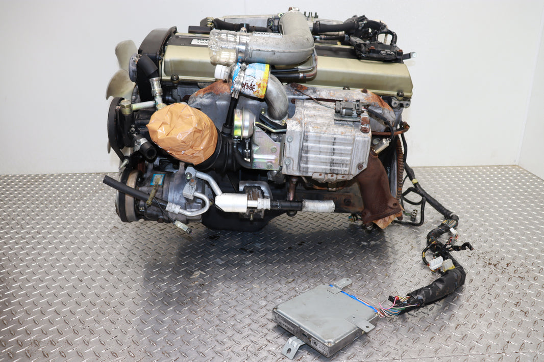JDM RB20DET MOTOR NISSAN SKYLINE R32 GTS 2.0L TURBO ENGINE WIRING HARNESS ECU