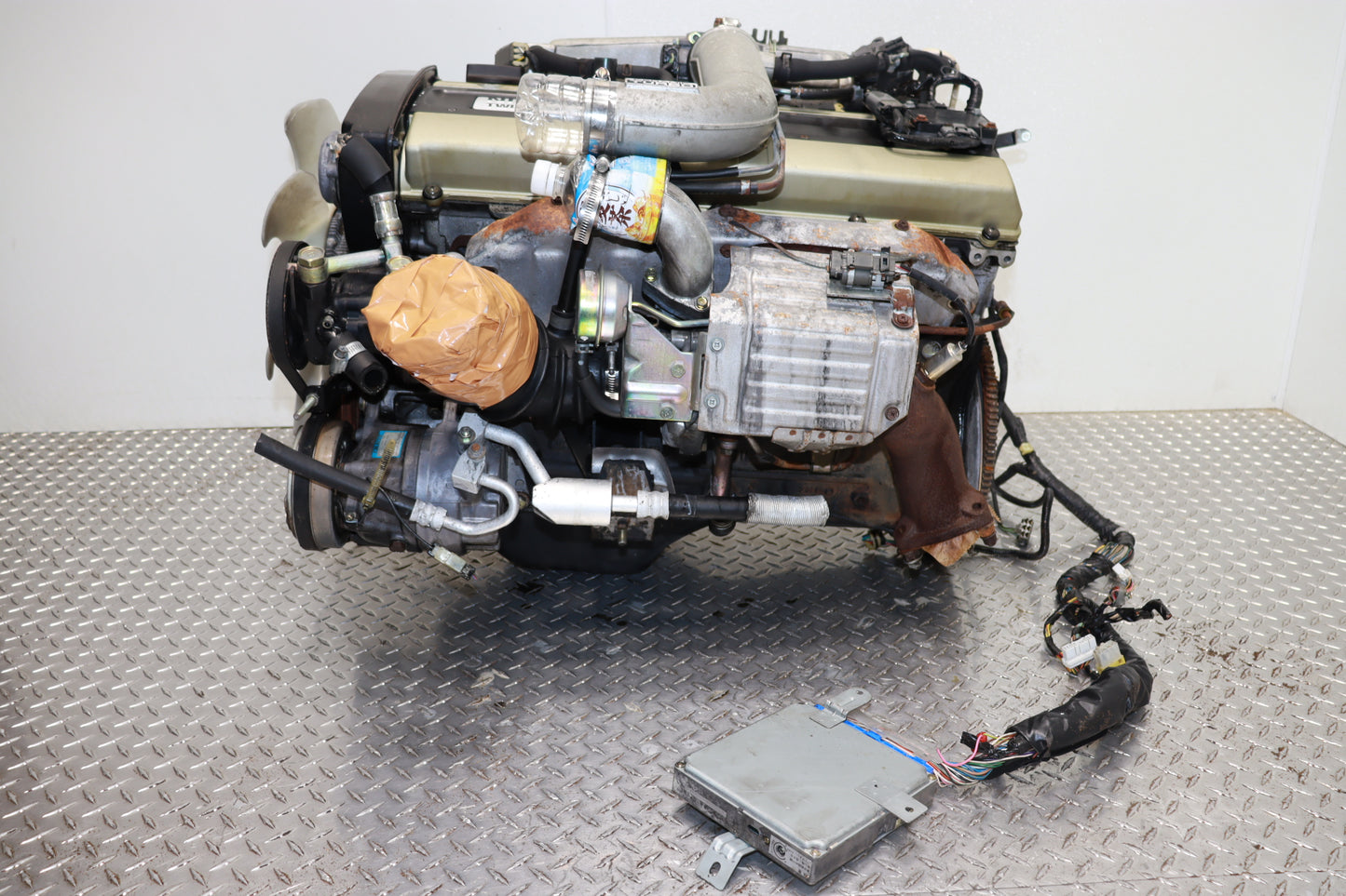 JDM RB20DET MOTOR NISSAN SKYLINE R32 GTS 2.0L TURBO ENGINE WIRING HARNESS ECU