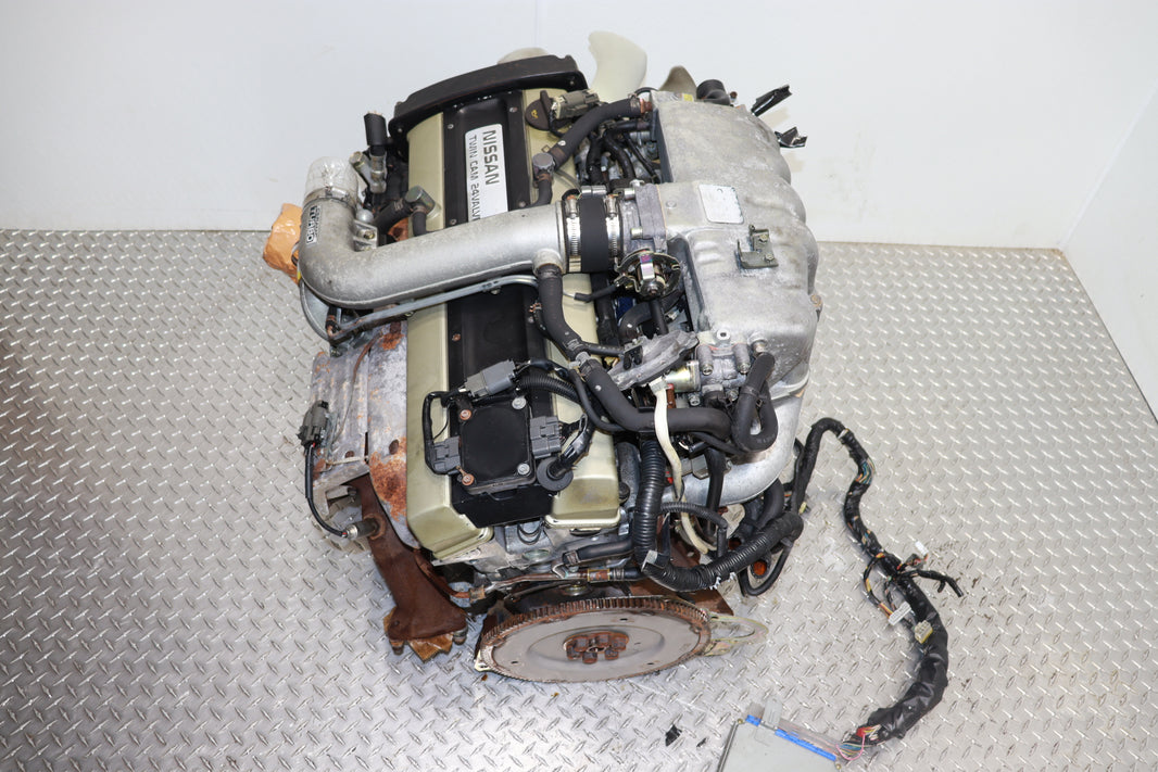 JDM RB20DET MOTOR NISSAN SKYLINE R32 GTS 2.0L TURBO ENGINE WIRING HARNESS ECU