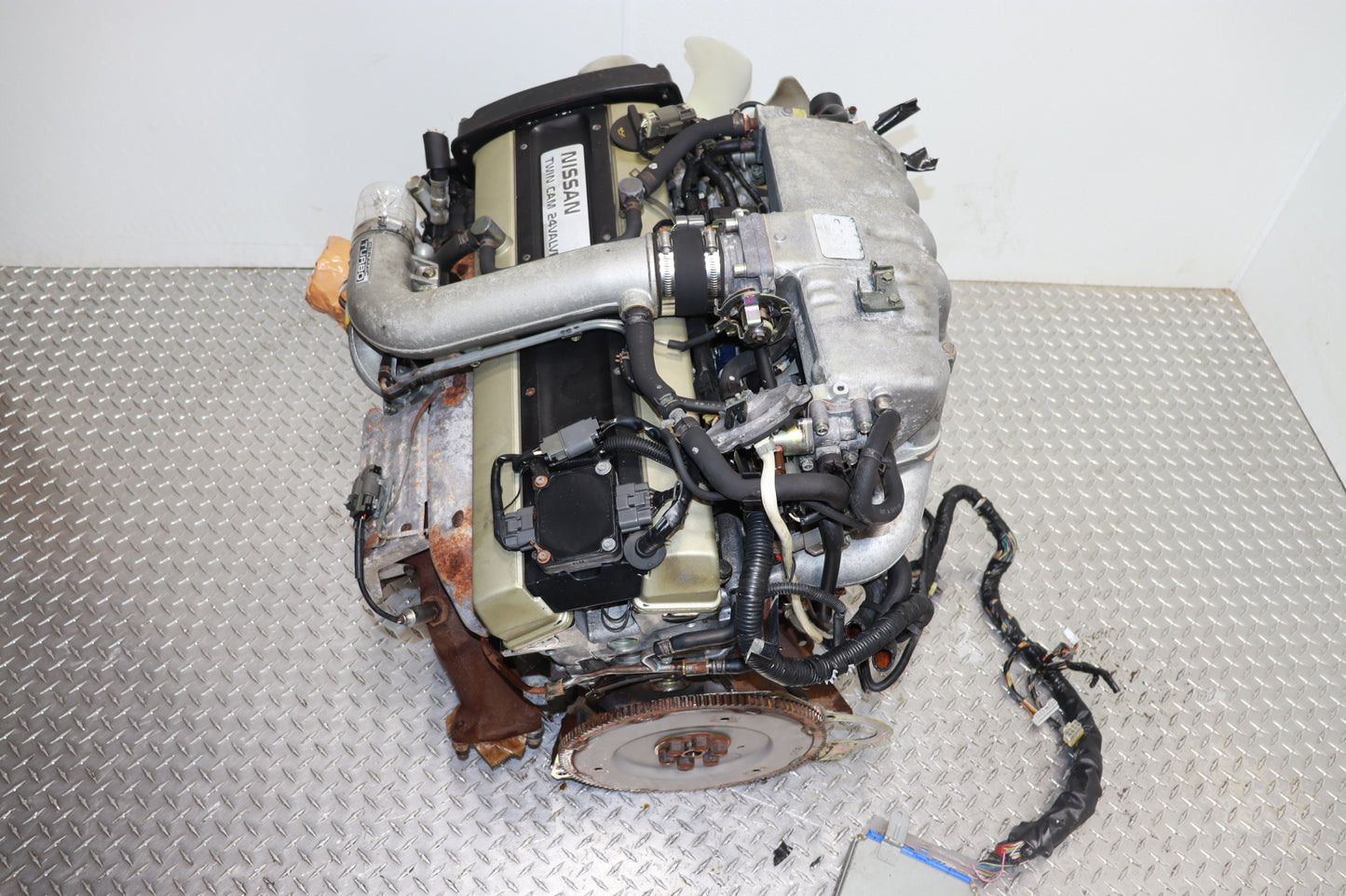 JDM RB20DET MOTOR NISSAN SKYLINE R32 GTS 2.0L TURBO ENGINE WIRING HARNESS ECU