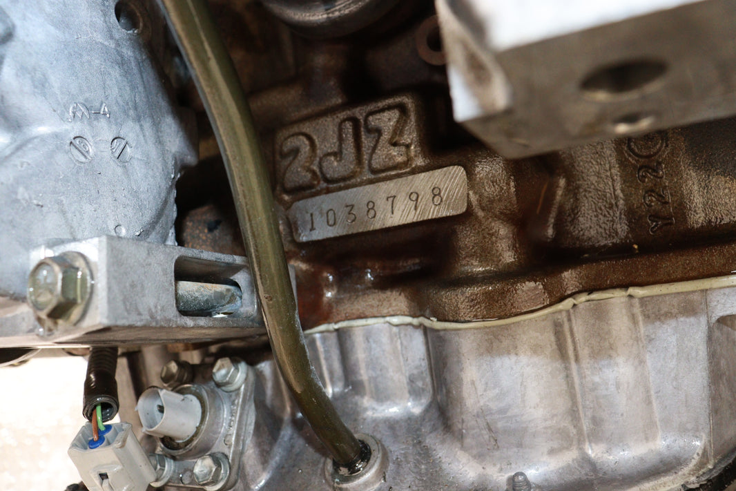 JDM 2JZ-GTE MOTOR TOYOTA ARISTO IS300 3.0L TWIN TURBO INLINE 6 VVTI ENGINE W/ AT ECU IGNITER CHIP