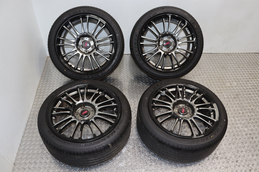 2008‑2014 Subaru WRX STI 18″ Wheels – 245/40R18 Tires – OEM