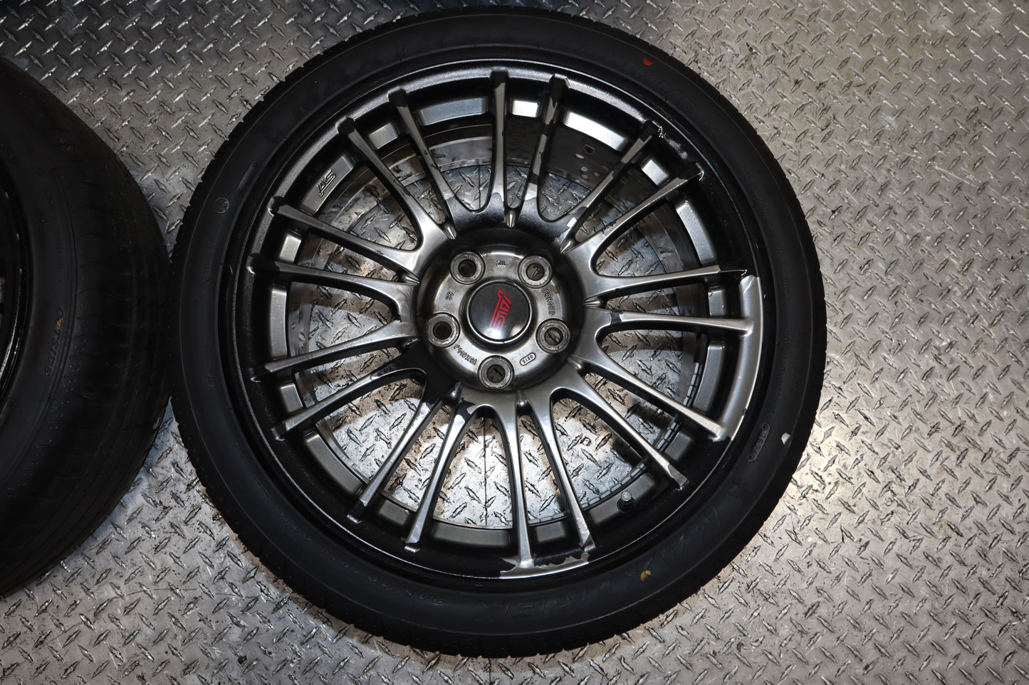 JDM 2008 - 2014 SUBARU IMPREZA WRX STI SET OF 4 FACTORY FORGED OEM STOCK WHEELS