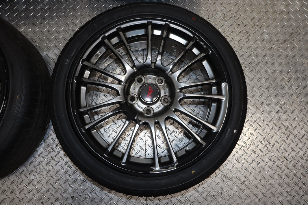 2008‑2014 Subaru WRX STI 18″ Wheels – 245/40R18 Tires – OEM