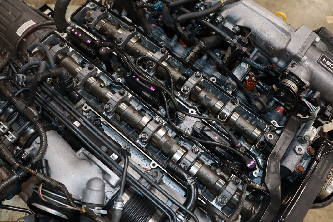JDM 2JZ-GTE MOTOR TOYOTA ARISTO IS300 3.0L TWIN TURBO INLINE 6 VVTI ENGINE W/ AT ECU IGNITER CHIP