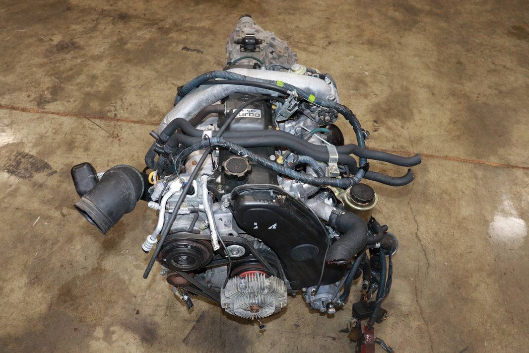 JDM 1KZ-TE TOYOTA 4RUNNER HILUX SURF 3.0L TURBO DIESEL W/ AUTO AWD TRANSMISSION