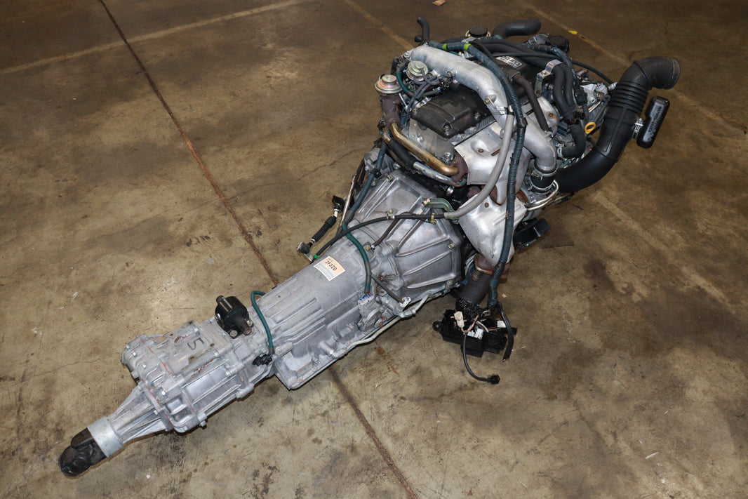 JDM 1KZ-TE TOYOTA 4RUNNER HILUX SURF 3.0L TURBO DIESEL W/ AUTO AWD TRANSMISSION