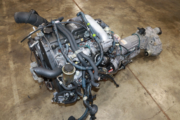 JDM 1KZ-TE TOYOTA 4RUNNER HILUX SURF 3.0L TURBO DIESEL W/ AUTO AWD TRANSMISSION