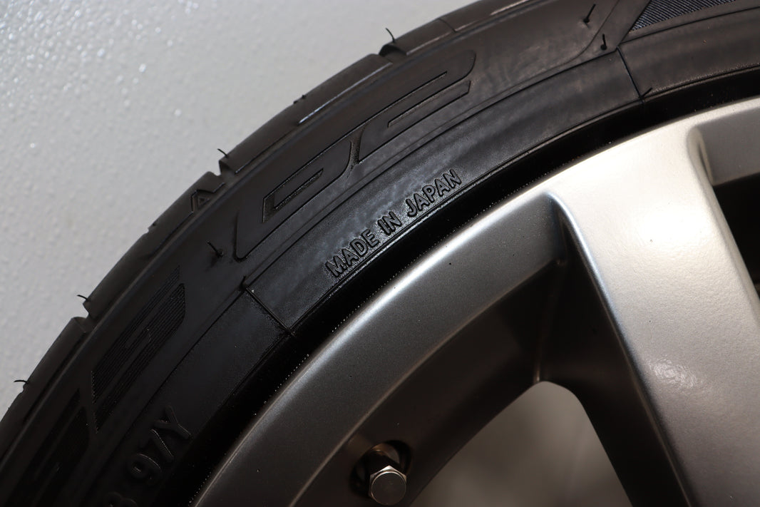 2008‑2014 Subaru WRX STI 18″ Wheels – 245/40R18 Tires – OEM