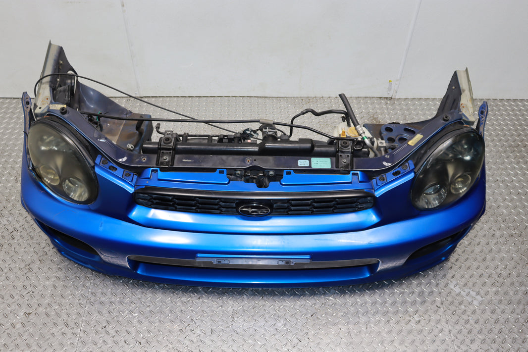 JDM 2002 - 2003 SUBARU IMPREZA WRX GDA BUGEYE COMPLETE FRONT-END NOSE CUT ASSEMBLY